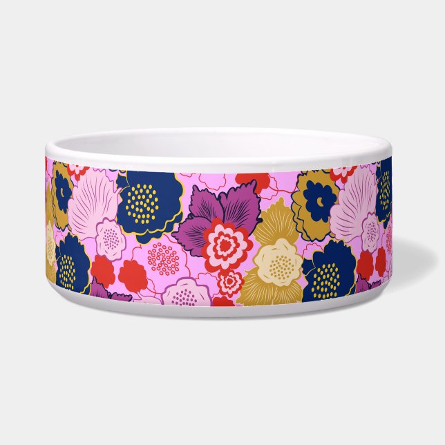 春の花 ボウル (正面)