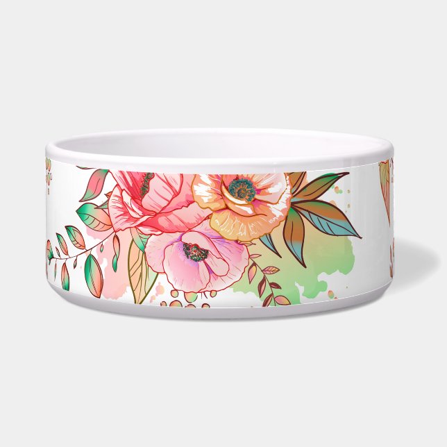 春の花 ボウル (正面)
