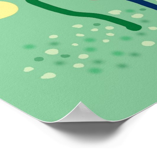 春の花 ポスター (角)