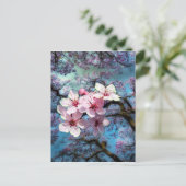 春の花 ポストカード (スタンド正面)