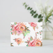 春の花 ポストカード (スタンド正面)