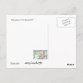 春の花 ポストカード (裏面)