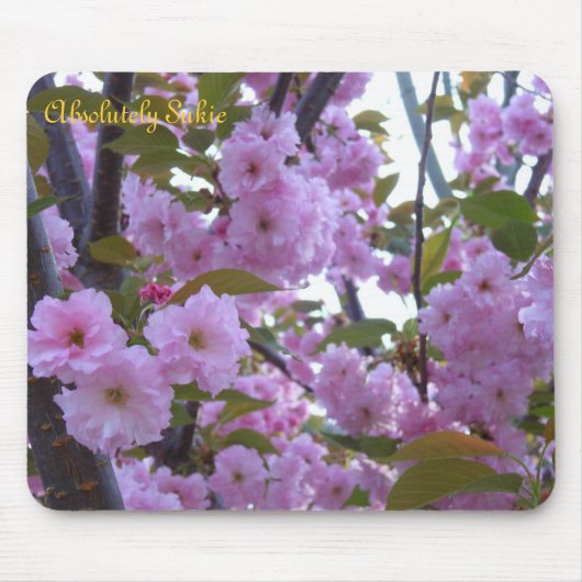 春の花 マウスパッド (正面)