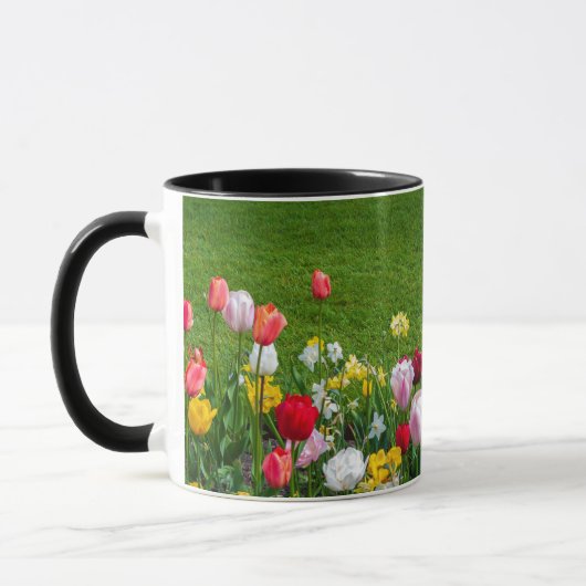 春の花 マグカップ (左)