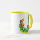 春の花 マグカップ (正面右)