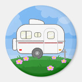 春の花 マグネット (正面)