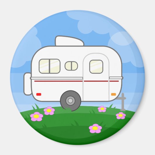 春の花 マグネット (正面)