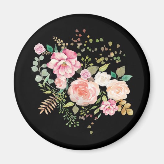 春の花 マグネット (正面)
