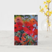 春の花 • ミシェールAbrams -カード カード (黄色い花)