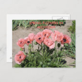 春の花 – ミシガンのはがき ポストカード (正面/裏面)