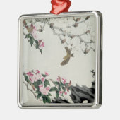 春の花 メタルオーナメント (左)