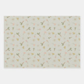 春の花 ラッピングペーパーシート (正面2)