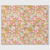 春の花 ラッピングペーパー (フラット)