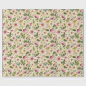 春の花 ラッピングペーパー (フラット)