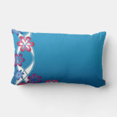 春の花 ランバークッション (裏面)