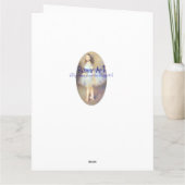 春の花:ルノアールビッグマザーデー カード (裏面)