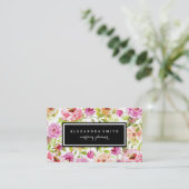 春の花 名刺 (スタンド正面)