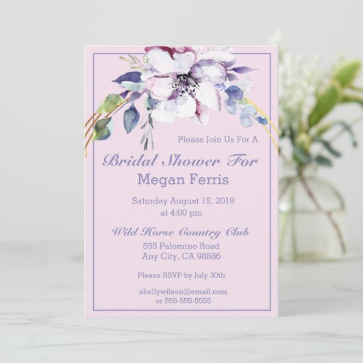 春の花 招待状 (スタンド正面)