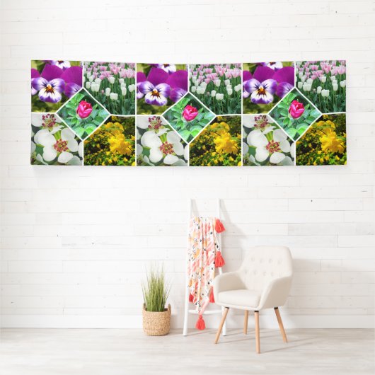 春の花 横断幕 (インサイチュ)