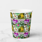 春の花 紙コップ (裏面)