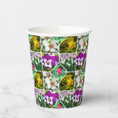 春の花 紙コップ (左)