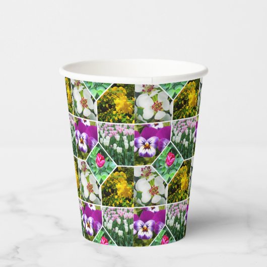 春の花 紙コップ (右)