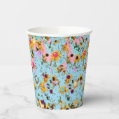 春の花 紙コップ (左)