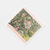 春の花 – 紙ナプキン スタンダードランチョンナプキン (角)