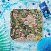 春の花 – 紙プレート ペーパープレート (パーティー)