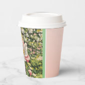 春の花 – 紙杯 紙コップ (左)
