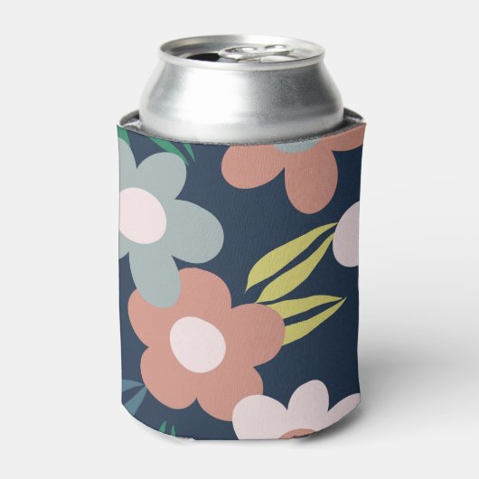 春の花 缶クーラー (缶正面)