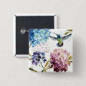 春の花 缶バッジ (正面&裏面)