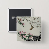 春の花 缶バッジ (正面&裏面)