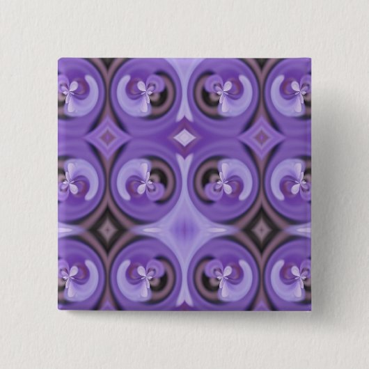 春の花 缶バッジ (正面)