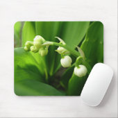 春の花-谷のユリ マウスパッド (マウス)