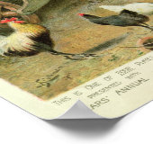 春の花、1902年の梨から ポスター (角)