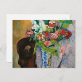 春の花, 1928によってSuzanne Valadon ポストカード (正面/裏面)