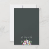 春の花, 3.5x5結婚's 招待状 (裏面)
