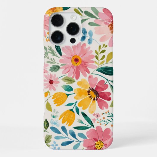 春の花 iPhoneケース (裏面)