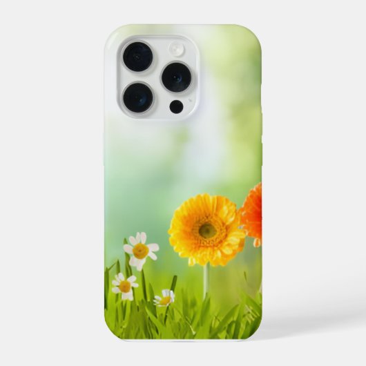 春の花 iPhoneケース (裏面)