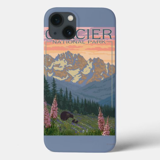 春の花- MT(Glacier National Park) Case-Mate iPhoneケース (裏面)