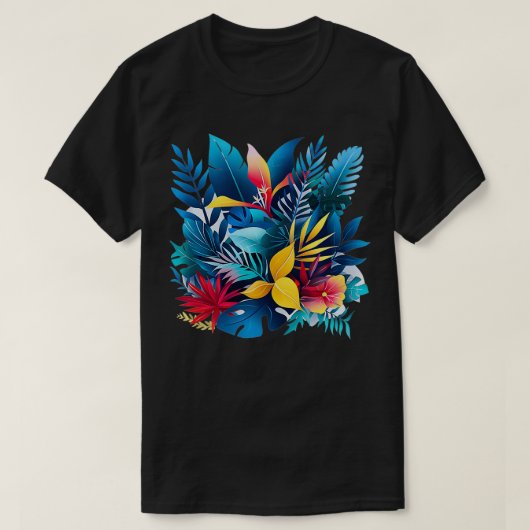 春の花 Tシャツ (デザイン正面)
