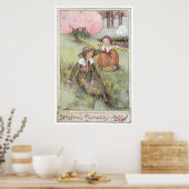 春の花byアン・アンダーソン ポスター (キッチン)