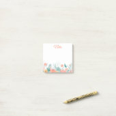 春の花Post-Itメモ ポストイット (デスク上)