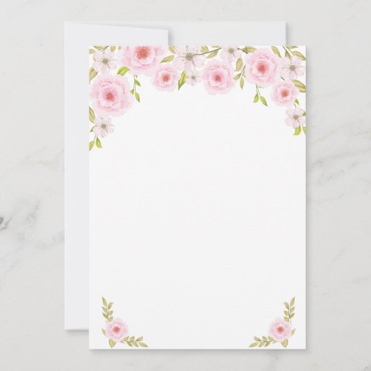 春の花RNナース卒業党 招待状 (裏面)