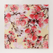 春の花Uパターン ジグソーパズル (横)