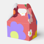 春の花Y2Kレトロパターン フェイバーボックス (裏面サイド)