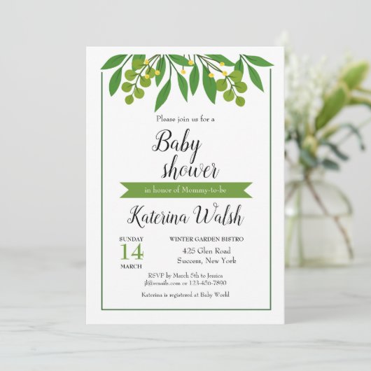 春の葉の招待状 招待状 (スタンド正面)