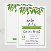 春の葉の招待状 招待状 (正面/裏面)