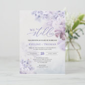 春の薄紫の花、まだ咲くわ 招待状 (スタンド正面)